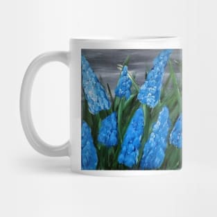 Some blue wildflowers Mug